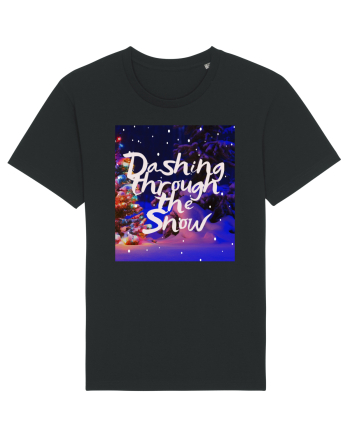 dashing through the snow Black