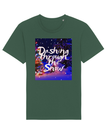 dashing through the snow Bottle Green