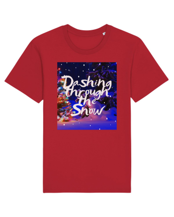 dashing through the snow Red