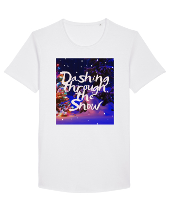 dashing through the snow White