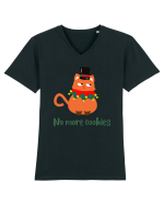 no more cookies Tricou mânecă scurtă guler V Bărbat Presenter