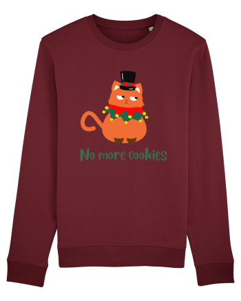 no more cookies Burgundy