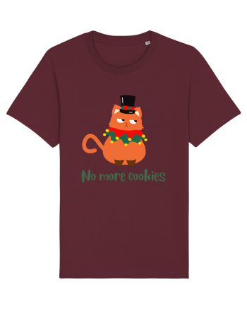 no more cookies Burgundy