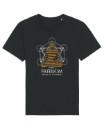 Freedom Tricou mânecă scurtă Unisex Rocker