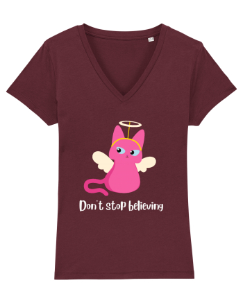 don t stop believing Burgundy