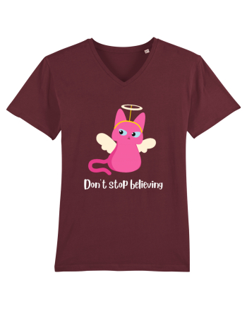 don t stop believing Burgundy