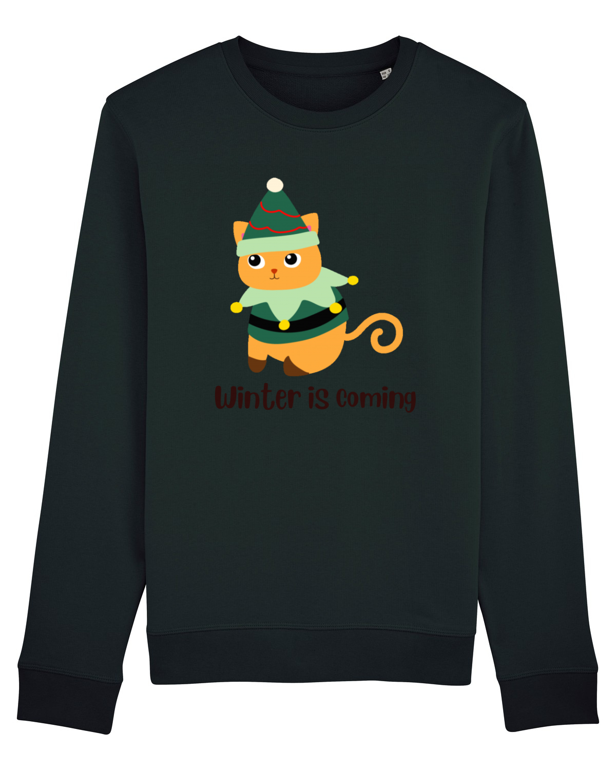 Bluză mânecă lungă Unisex Rise Black