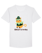 winter is coming Tricou mânecă scurtă guler larg Bărbat Skater