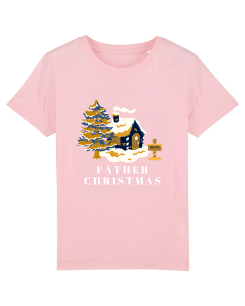 father christmas Cotton Pink