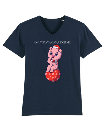 only santa can judge me French Navy