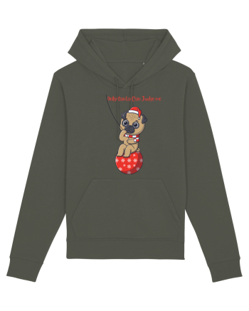 only santa can judge me Khaki