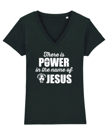 There is power in the name of Jesus Black