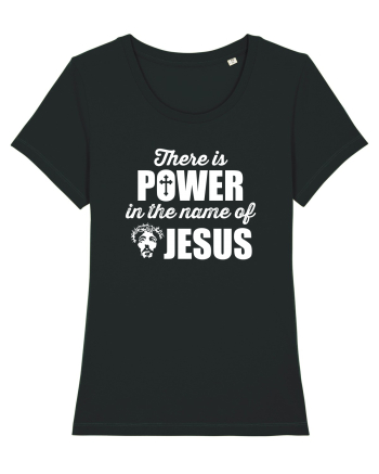 There is power in the name of Jesus Black