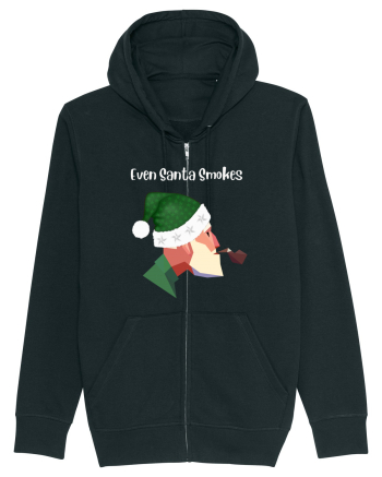 even santa smokes  Black