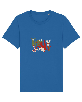 holly jolly Royal Blue