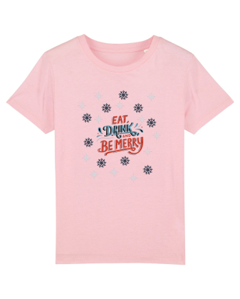 eat drink and be merry Cotton Pink