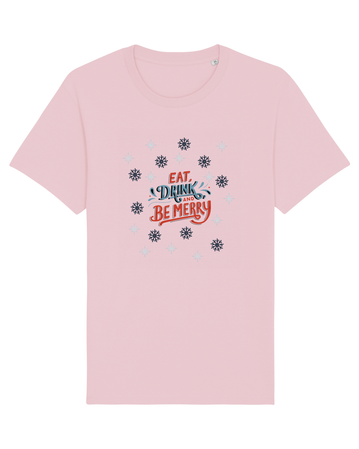 Tricou mânecă scurtă Unisex Rocker Cotton Pink