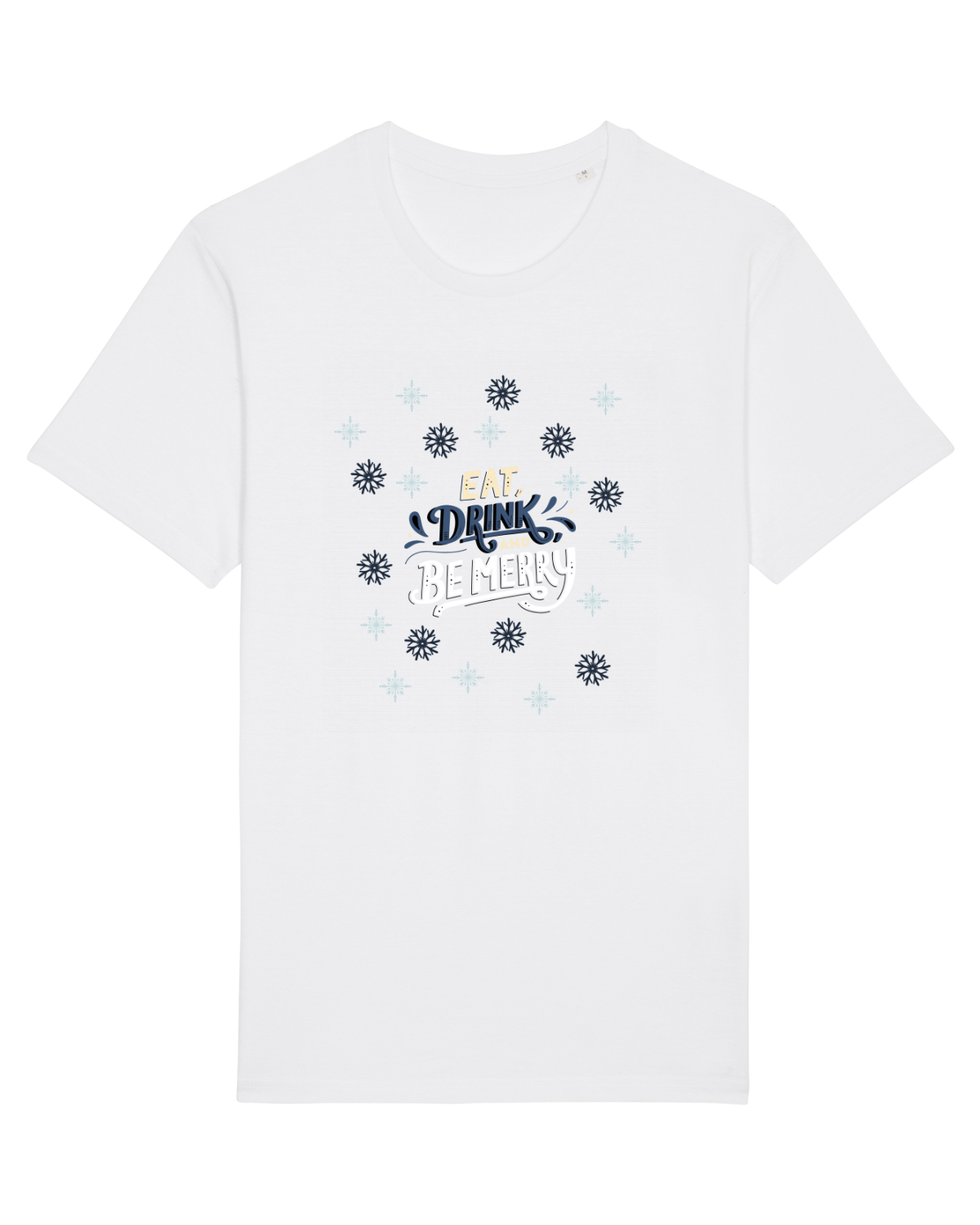 Tricou mânecă scurtă Unisex Rocker White