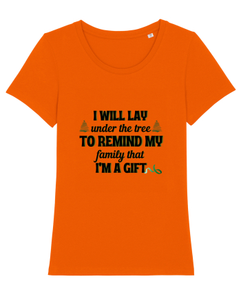 i will lay under the tree to remind my... Bright Orange
