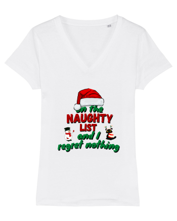 on the naughty list... White