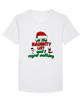 on the naughty list... White