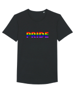 PRIDE Tricou mânecă scurtă guler larg Bărbat Skater