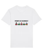 primiti cu colindul? Tricou mânecă scurtă Unisex Rocker