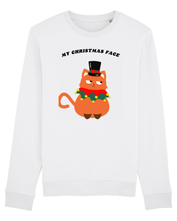 my christmas face White