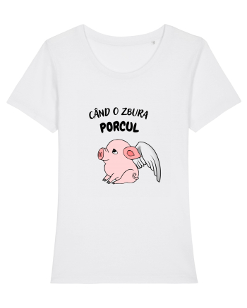 cand o zbura porcul White