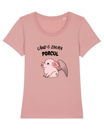 cand o zbura porcul Canyon Pink