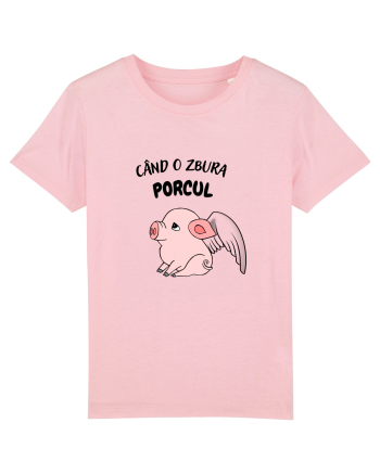 cand o zbura porcul Cotton Pink