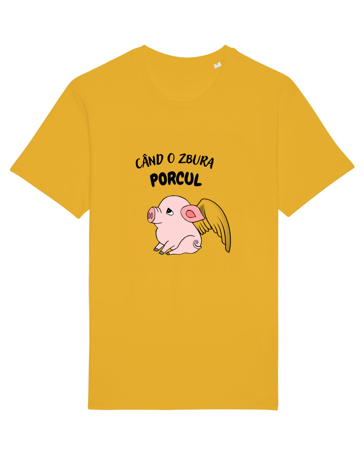 Tricou mânecă scurtă Unisex Rocker Spectra Yellow