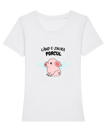 cand o zbura porcul White