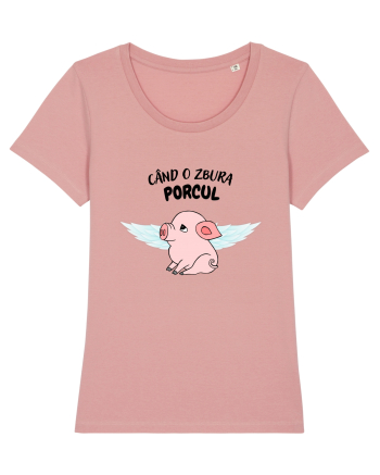 cand o zbura porcul Canyon Pink