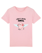 cand o zbura porcul Tricou mânecă scurtă  Copii Mini Creator