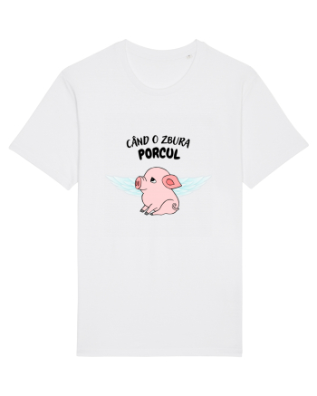 cand o zbura porcul White
