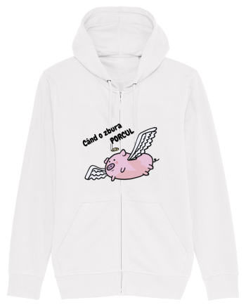 cand o zbura porcul White