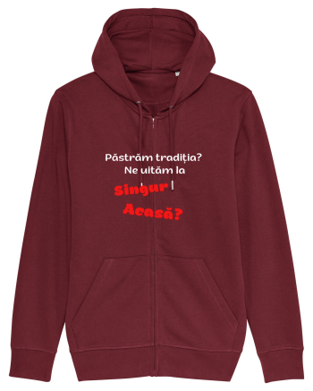 pastram traditia singur acasa? Burgundy