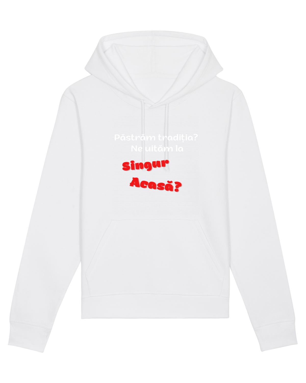 Hanorac Unisex Drummer White