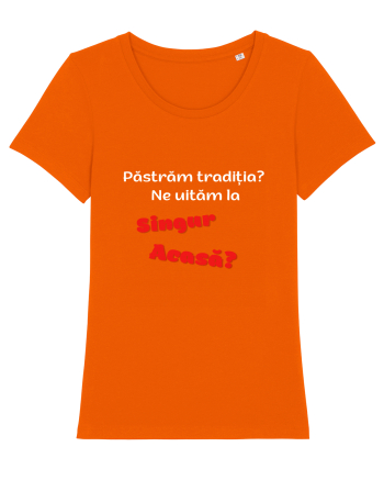pastram traditia singur acasa? Bright Orange