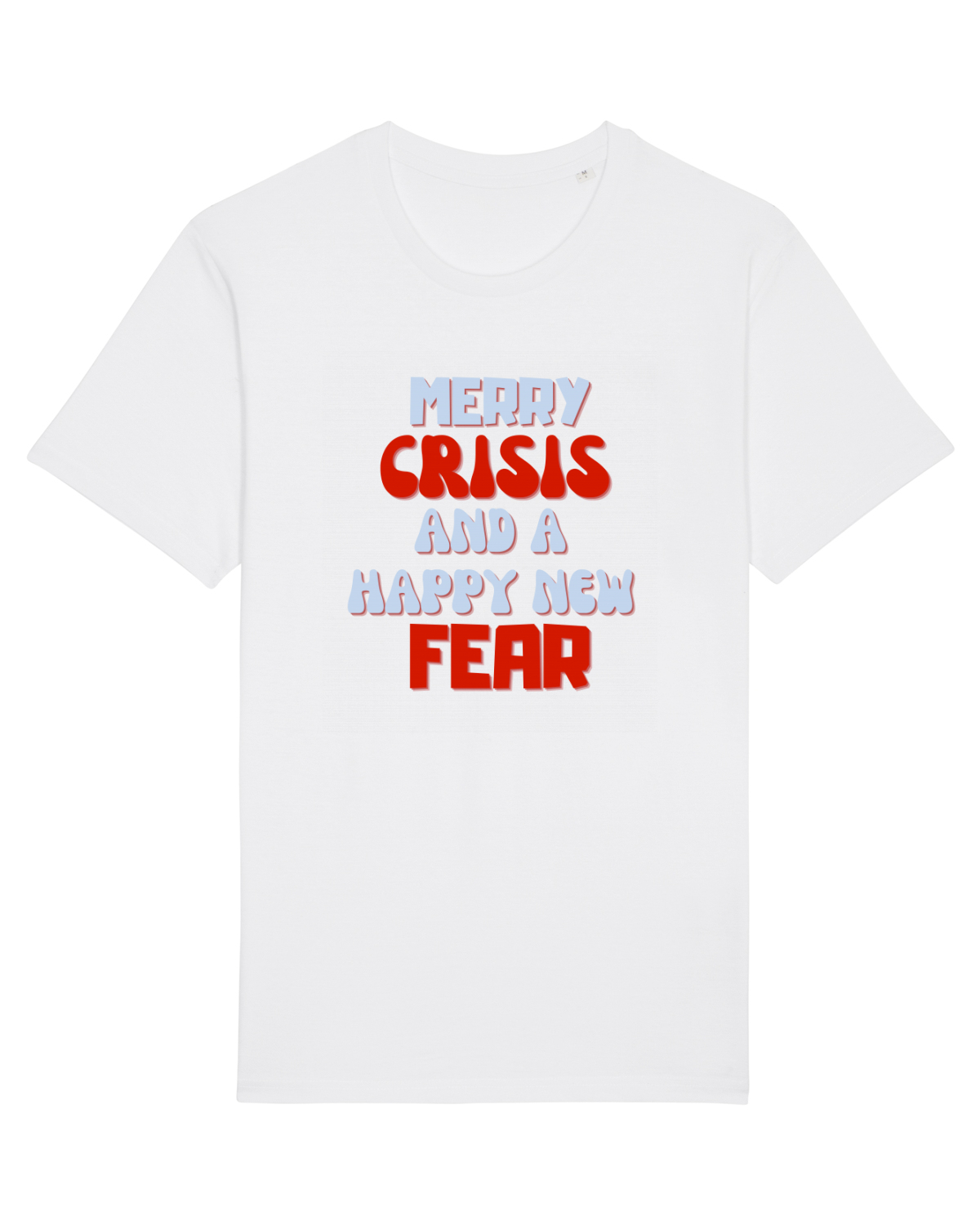 Tricou mânecă scurtă Unisex Rocker White