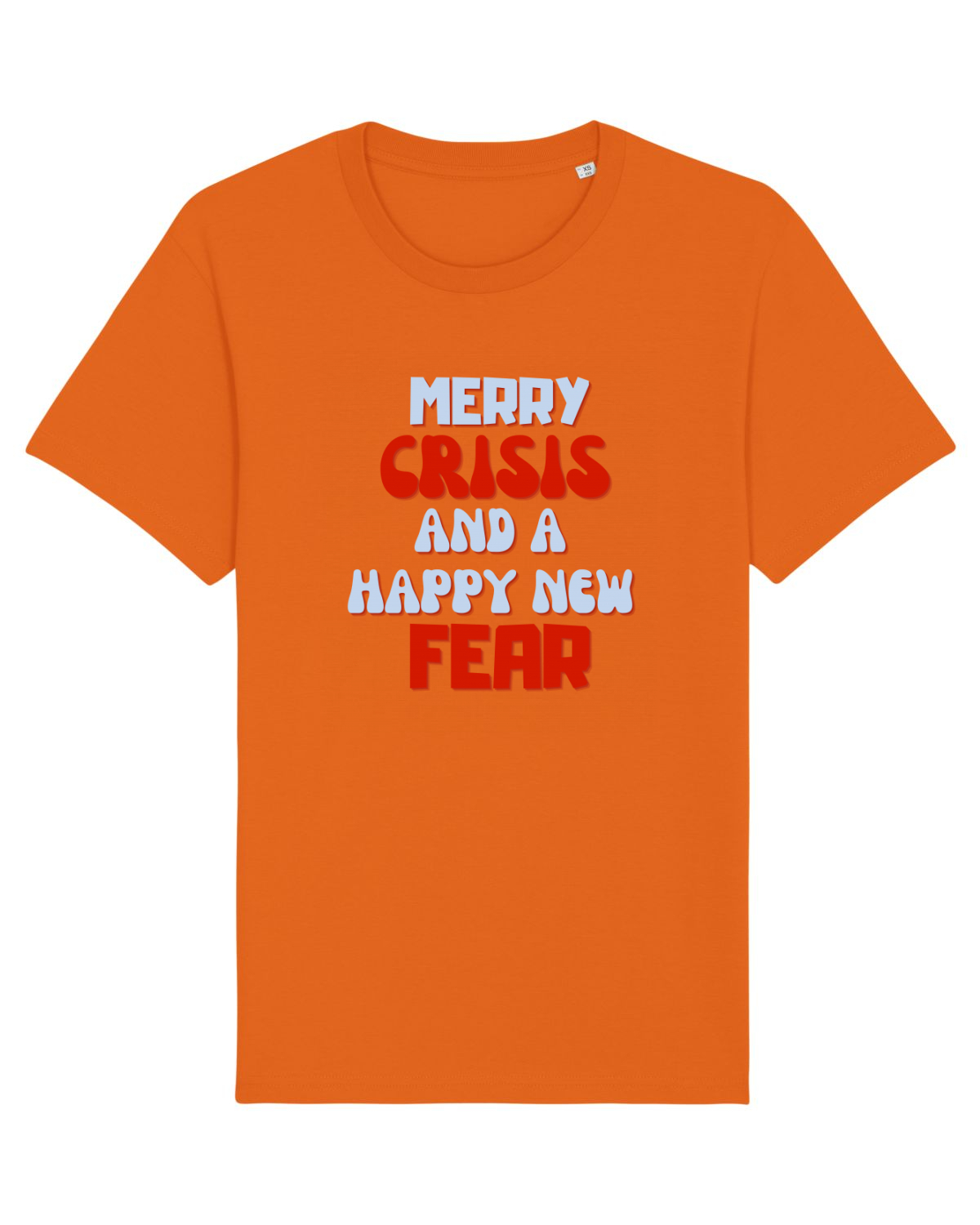 Tricou mânecă scurtă Unisex Rocker Bright Orange