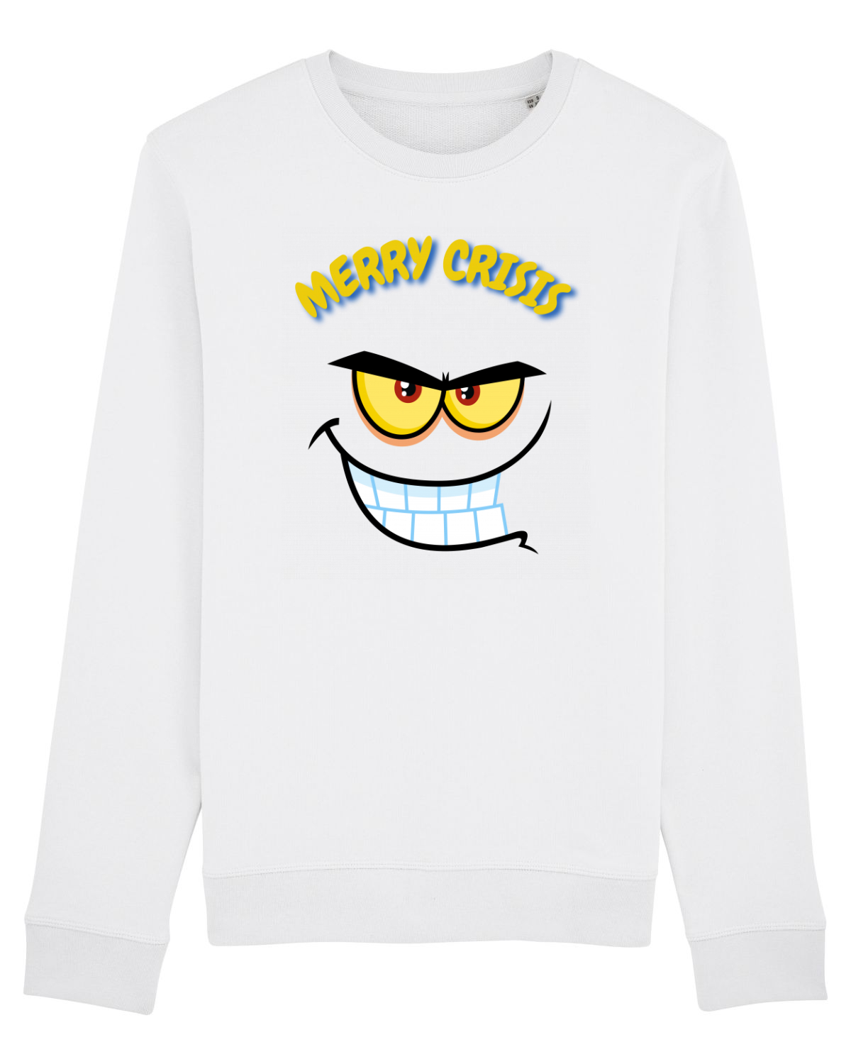 Bluză mânecă lungă Unisex Rise White