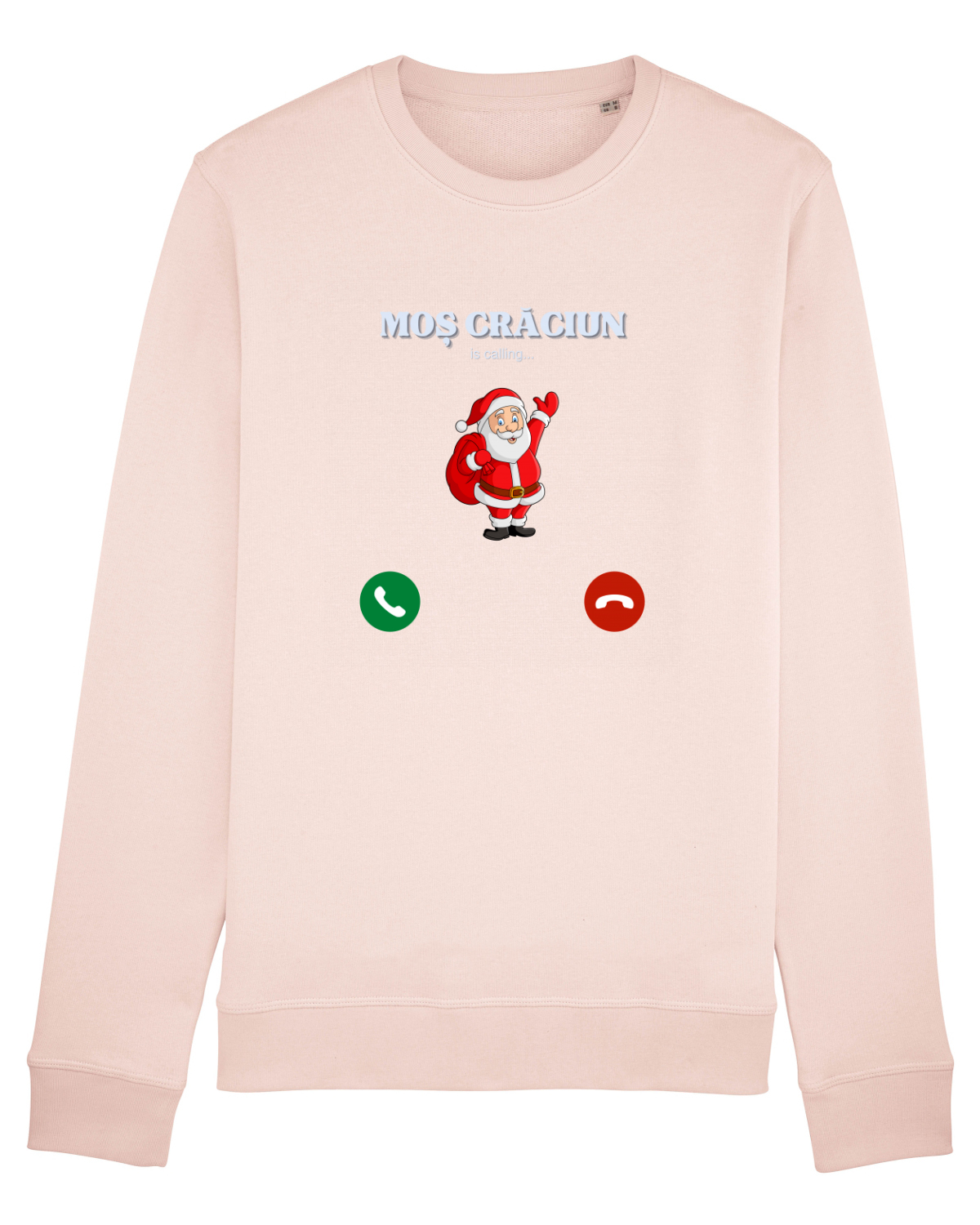 Bluză mânecă lungă Unisex Rise Candy Pink