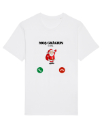 mos craciun is calling... Tricou mânecă scurtă Unisex Rocker