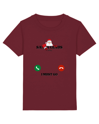santa claus is calling... Burgundy