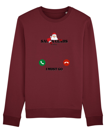 santa claus is calling... Burgundy