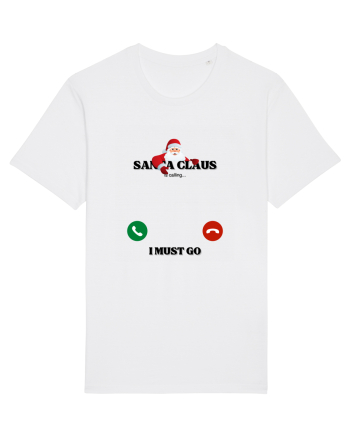 santa claus is calling... White