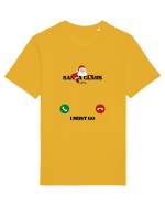 santa claus is calling... Tricou mânecă scurtă Unisex Rocker