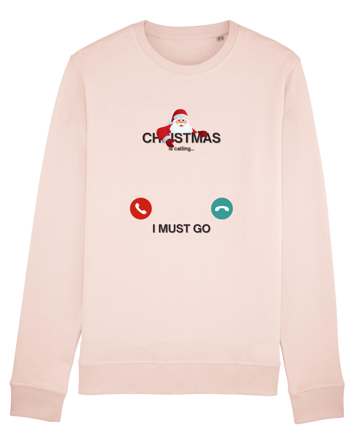 Bluză mânecă lungă Unisex Rise Candy Pink